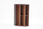 Brown PU Leather Remote Controller Holder TV Guide CD DVD Controller Organizer - Image 4