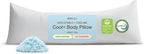Coop Home Goods Cool+ Adjustable Cooling Body Pillow, Cooling Gel Memory Foam & by CoopSleepGoods