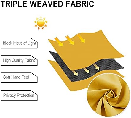 DWCN Blackout Short Curtains for Bedroom - Image 5