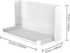 Small Floating Wall Shelf, Foldable Adhesive Mini Shelf - Image 3