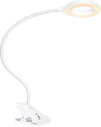 Desk Lamp, JKSWT Clip on Light Reading Light Ring Light LED by JKSWT