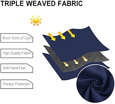 DWCN Blackout Curtains for Bedroom - Image 5