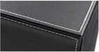 Black PU Leather Remote Controller Holder TV Guide CD DVD Controller Organizer - Image 4