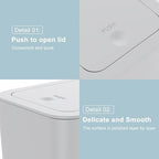 N. NETDOT 3 Pack Small Trash Can - Image 7