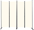 Room Divider 4 Panel-88''Wide, 6FT Room Dividers and Folding Privacy Screens | by HOMSCREENER