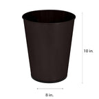 Bath Bliss 5 Liter Small Wastebasket | Round Open Top | Trash Can | Bathroom | - Image 3