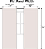 H.VERSAILTEX Blackout Curtains Thermal Insulated Window Treatment Panels Room - Image 6