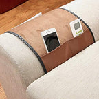 5 Pockets TV Remote Control Holder Couch Sofa Tray Armrest Organiser Oxford - Image 4