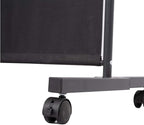 Room Divider 22'' Wide Partition Room Dividers, 1 Panel Wall Divider w/Wheel | - Image 2