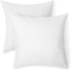Amazon Basics Square Hypoallergenic Down Alternative Pillow Insert, Machine by AmazonBasics