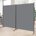 Room Divider Folding Privacy Screens, 6FT Tall Divider by HOMSCREENER