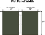 H.VERSAILTEX Blackout Curtains Thermal Insulated Window Treatment Panels Room - Image 7