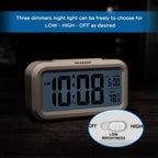 Peakeep Night Light Digital Alarm Clock Battery Operated Indoor Temperature | - Image 6