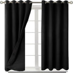 BGment Short 100% Blackout Curtains - Image 8