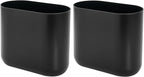 iDesign Small Slim Plastic Bathroom Trash Can by iDesign
