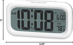 Peakeep Night Light Digital Alarm Clock Battery Operated Indoor Temperature | - Image 8