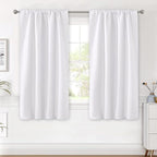 H.VERSAILTEX White Curtains Thermal Insulated Window Treatment Panels Room - Image 2