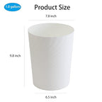 UUJOLY Plastic Small Bathroom Trash Can Wastebasket Garbage Can, Laundry Room - Image 7