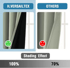 H.VERSAILTEX 100% Blackout Curtains - Image 5