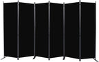 Room Divider 6 Panel-132''Wide, 6FT Room Dividers and Folding Privacy Screen | by HOMSCREENER