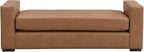 End of Bed Bench for Bedroom, 57.7'' Queen Size Vegan Leather Bench - Image 7