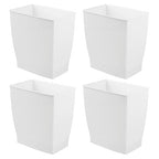 iDesign Small Plastic Bathroom Trash Can, - Image 8