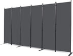 Room Divider, 6 Panel Folding Privacy Screens by CHOSENM