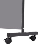 Room Divider 22'' Wide Partition Room Dividers, 1 Panel Wall Divider w/Wheel | - Image 3
