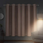 Diraysid Cappuccino Grommet Blackout Curtains - Image 7
