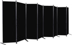 Room Divider 8 Panel-176''Wide, 6FT Room Dividers and Folding Privacy Screen | by HOMSCREENER