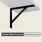 Long Wall Shelves, 39.4 Inch Wall Mounted Shelves - Image 9