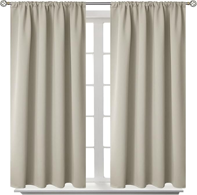 BGment Short Blackout Curtains 40 Inch Length by BGment
