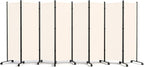 SUNALLY Room Divider Privacy Screens, 8 Panels Dividers - Image 8