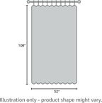 Timeper Burnt Orange Velvet Curtains 108 inches 2 Panels, Light Blocking - Image 8