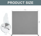 RANTILA Single Large Panel Room Divider, Privacy Screen - Image 2
