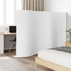 vidaXL White Bamboo Room Divider partition/Privacy/Water-/Office/Bedroom/Living by vidaXL