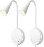 SANKEDOU LED Wall Mount Reading Light, Bedside Reading Lights by SANKEDOU