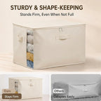 2Pack Canvas Storage Bags for Clothes & Comforters - Image 4