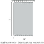 PRIMROSE Light Grey Curtains 72 inch - Image 8
