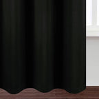 100% Blackout Curtains 52 x 95 Inch/Black Curtains 2 Panels - Image 8