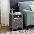 VASAGLE Farmhouse Nightstand - Image 6