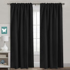 H.VERSAILTEX Blackout Curtains Thermal Insulated Window Treatment Panels Room - Image 2