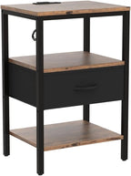 SUPERJARE Nightstand Set of 2 - Image 6