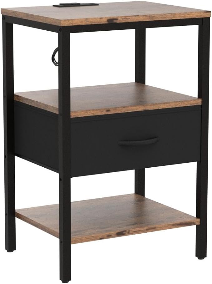 SUPERJARE Nightstand Set of 2 - Image 6