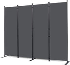 Room Divider, 4 Panel Folding Privacy Screens by CHOSENM