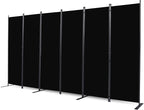 Room Divider, 6 Panel Folding Privacy Screens by CHOSENM