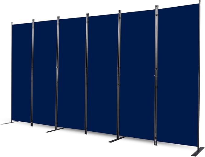 Room Divider, 6 Panel Folding Privacy Screens by CHOSENM