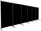 Room Divider 6FT Folding Privacy Screens, 6 Panel Partition Room Dividers | by HOMSCREENER