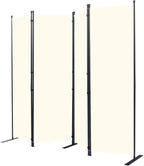 Room Divider 4 Panel-88''Wide, 6FT Room Dividers and Folding Privacy Screens | - Image 7
