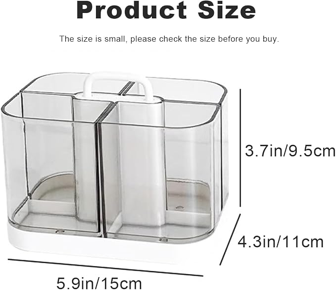 2 Pack Small Plastic Portable Caddy - Image 2
